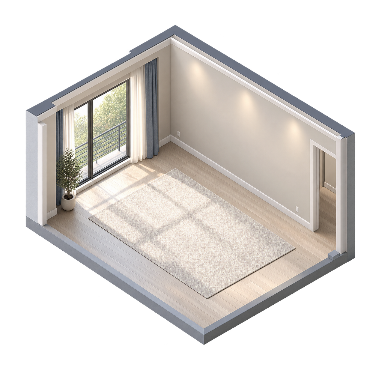 تصویر ایزومتریک فضا
